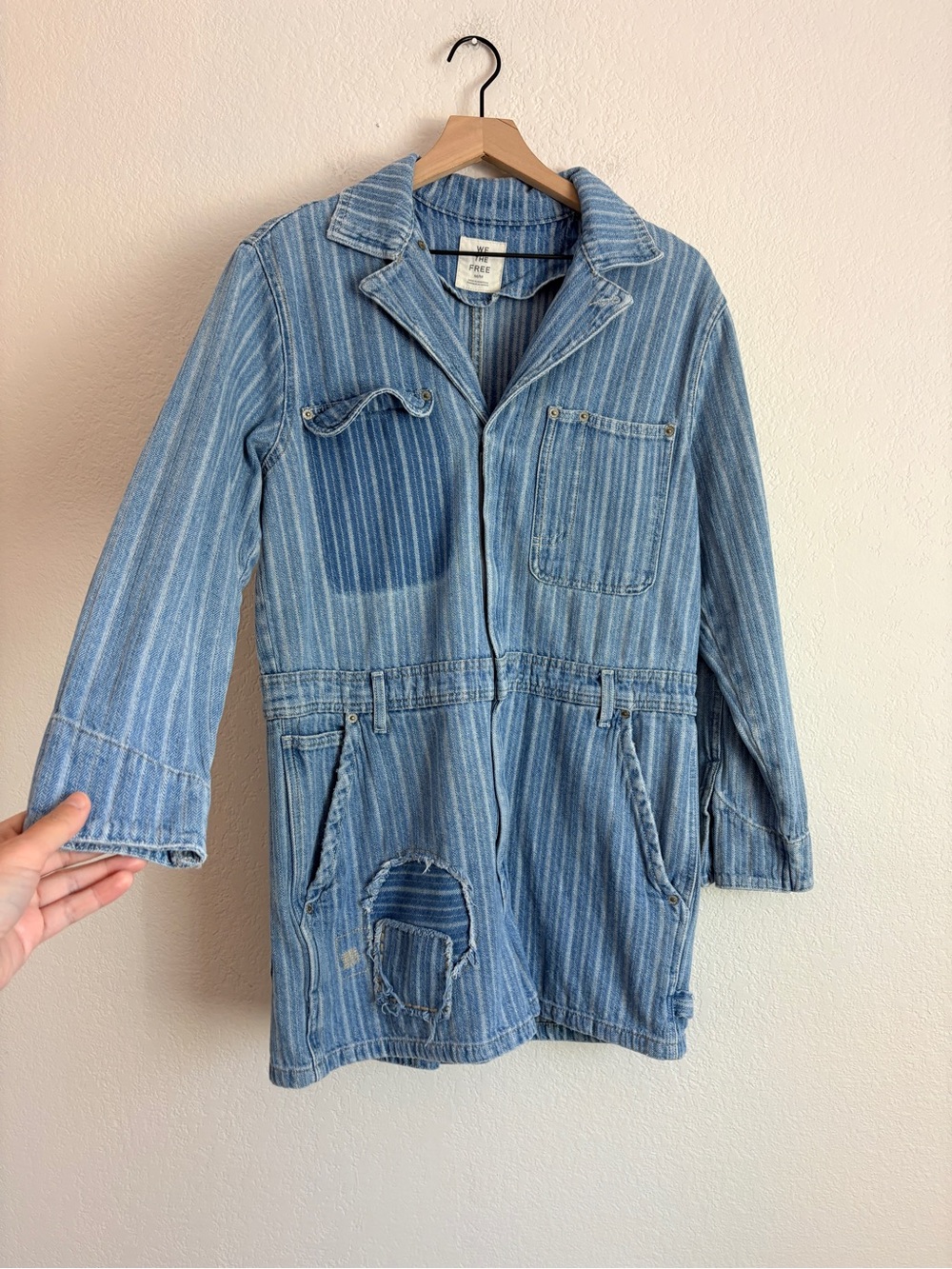 Free People Downtown Denim Coveralls - Picture 5 of 10